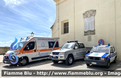 Mezzi in Gruppo
Croce Bianca Onlus
Sede di Cellino Attanasio
Ambulanza
Fiat Ducato X290
Allestito da Orion Veicoli Speciali
Codice automezzo: 06

Gruppo Volontari Protezione Civile di Cellino Attanasio (TE)
Mitsubishi L200 III serie
Allestito da Carrozzeria Vadini

Polizia Locale
Comune di Cellino Attanasio (TE)
Fiat Panda II Serie
Codice automezzo: 01
Parole chiave: Fiat Ducato_X290 Mitsubishi L200_IIIserie Fiat Panda_IIserie