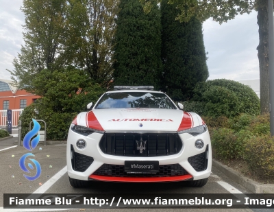 Maserati Levante 
Croce Rossa Italiana
Comitato di Modena 
Allestita da Olmedo Group

Stabilimento Maserati di Modena
Veicolo con prima livrea successivamente modificata
Parole chiave: Maserati Levante Automedica