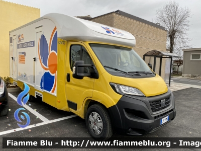 Fiat Ducato X290 restyle
Azienda Sanitaria Locale 4 
ASL Teramo
Ambulatorio Mobile
Macroarea 3
Allestito da CVS (Costruzioni Veicoli Speciali)
Parole chiave: Fiat Ducato_X290_restyle