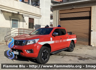 Nissan Navara IV Serie
Vigili del Fuoco
Comando Provinciale di Bari
Distaccamento di Corato
Fornitura per Regione Puglia
Veicolo finanziato dal Fondo Europeo di Sviluppo Regionale 
Modulo modello D10Fx con serbatoio da 400 litri di acqua + serbatoio da 15 litri di schiuma
Allestito da Divitec
VF 32341
Parole chiave: Nissan Navara_IV serieVF32341