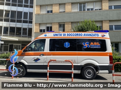 Volkswagen Crafter II serie
Azienda Sanitaria Locale 4 
ASL Teramo
118 Abruzzo Soccorso
Allestimento Orion
Parole chiave: Volkswagen Crafter_IIserie Ambulanza