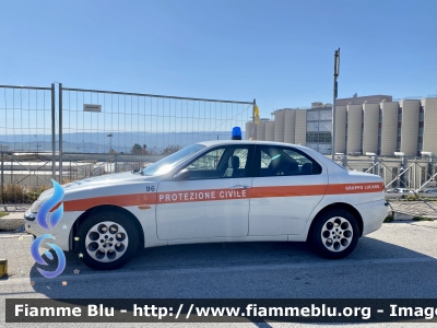 Alfa Romeo 156 I serie
Protezione Civile Gruppo Lucano
Codice automezzo: 96
Parole chiave: Alfa Romeo 156_Iserie