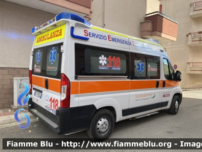 Peugeot Boxer IV serie
Sanitaservice ASL Taranto srl Unipersonale
Servizio Emergenza Territoriale 118 (SET)
Ambulanza
Allestita da EDM e Focaccia per il raggruppamento temporaneo d'impresa Focaccia/SOL
Codice automezzo: 19
Parole chiave: Peugeot Boxer_IVserie