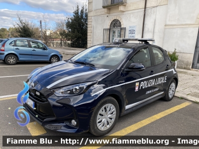 Toyota Yaris Hybrid IV serie
Polizia Locale
Comune di Laterza (TA)
Allestita da Elevox
Codice automezzo: 01
POLIZIA LOCALE YA 210 AR
Parole chiave: Toyota Yaris_Hybrid_IVserie POLIZIALOCALEYA210AR