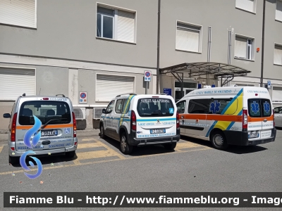 Fiat Scudo IV serie
Misericordia di Bagnone (MS)
Allestita Pegaso Bollanti
Codice Mezzo: India 01

Renault Kangoo II serie
Allestita Orion
Codice Mezzo: India 41

Peugeot Rifter
Allestita Orion
Codice Mezzo: India 43 
Parole chiave: Fiat Scudo_IVserie Ambulanza