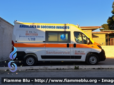 Fiat Ducato X290
Sanitaservice ASL Bari
Servizio Emergenza Territoriale 118
allestimento Orion
Parole chiave: Fiat Ducato_X290 Ambulanza