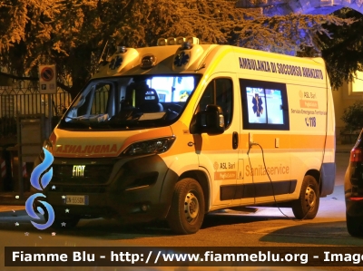 Fiat Ducato X290 restyle
Sanitaservice ASL Bari
Servizio Emergenza Territoriale 118
allestimento Orion
Parole chiave: Fiat Ducato_X290 Ambulanza