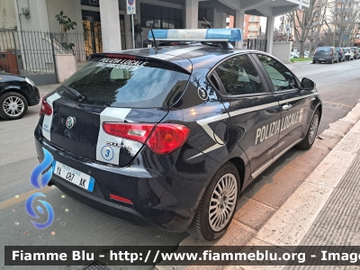 Alfa Romeo Nuova Giulietta Restyle
Polizia Locale
Comune di Andria (BT)
Codice Automezzo: 3
POLIZIA LOCALE YA 487 AK
Parole chiave: Alfa-Romeo Nuova Giulietta_Restyle POLIZIALOCALEYA487AK