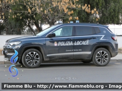 Jeep Compass 4Xe
Polizia Locale
Comune di Terlizzi (BA)
Codice Automezzo: 03
POLIZIA LOCALE YA 356 AT
Parole chiave: Jeep Compass_4xe POLIZIALOCALEYA357AT