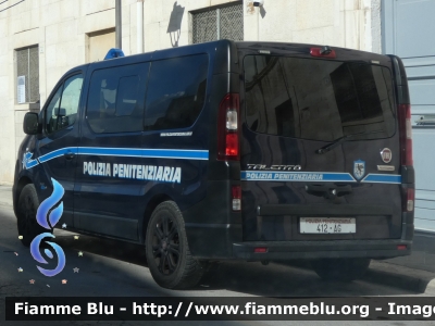 Fiat Nuovo Talento
Polizia Penitenziaria
Veicolo per traduzione detenuti
POLIZIA PENITENZIARIA 412 AG
Parole chiave: Fiat Nuovo_Talento POLIZIA PENITENZIARIA412AG