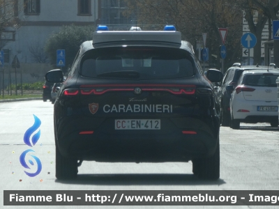 Alfa Romeo Tonale
Carabinieri
Nucleo Operativo Radiomobile
Allestimento FCA
CC EN 412
Parole chiave: Alfa-Romeo Tonale CCEN412