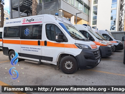 Fiat Ducato X290
Regione Puglia
Protezione Civile
Colonna Mobile Regionale
Allestimento MAF
Parole chiave: Fiat Ducato_X290 Ambulanza