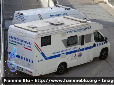 Fiat Ducato X290
Polizia Locale
Comune di Bari (BA)
Protezione Civile
Colonna Mobile Enti Locali
Allestimento Ciabilli
Parole chiave: Fiat Ducato_X290