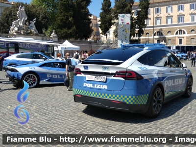 Tesla Model X
Polizia di Stato
Polizia Stradale in servizio sulla rete CAV
Allestimento All.V.In.
POLIZIA M9359

172° Polizia di Stato
Parole chiave: Tesla Model_X POLIZIAM9359