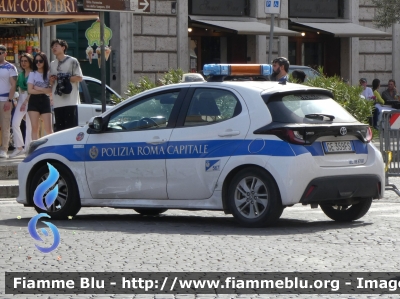 Toyota Yaris Hybrid IV serie
Polizia Roma Capitale
Allestimento Elevox
Codice Automezzo: 567
Parole chiave: Toyota Yaris_Hybrid_IVserie