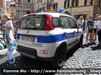 Fiat Nuova Panda 4x4 II serie
Polizia Roma Capitale
Allestimento Elevox
Codice Automezzo: 428
Parole chiave: Fiat Nuova Panda_4x4_IIserie