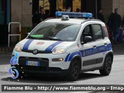 Fiat Nuova Panda II serie Hybrid
Polizia Roma Capitale
Allestimento Elevox
Codice Automezzo: 808
POLIZIA LOCALE YA 343 AS
Parole chiave: Fiat Nuova Panda_IIserie_Hybrid POLIZIALOCALEYA343AS