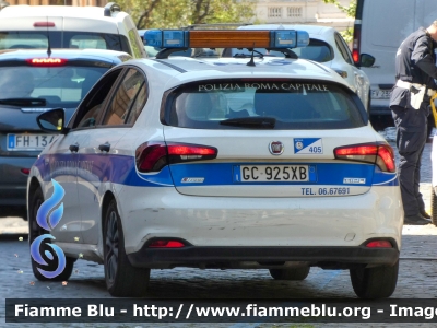 Fiat Nuova Tipo Street
Polizia Roma Capitale
Allestimento Elevox
Codice Automezzo: 405
Parole chiave: Fiat Nuova Tipo_Street