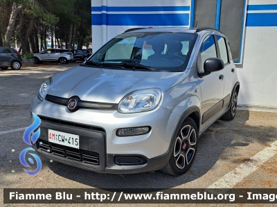 Fiat Nuova Panda II serie Hybrid
Aeronautica Militare
AM CW 415
Parole chiave: Fiat Nuova Panda_IIserie_Hybrid AMCW415