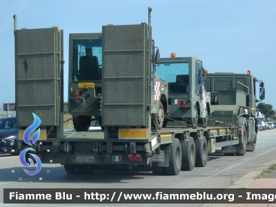 Iveco EuroTrakker 400E42
Aeronautica Militare
Quartier Generale del C.S.A.M./3° R.A.
AM AK 092
Semirimorchio Cometto AM BD 138
Parole chiave: Iveco EuroTrakker_400E42 Cometto AMBD138