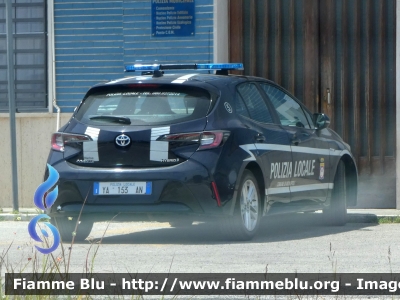 Toyota Corolla Hybrid
Polizia Locale
Comune di Monopoli (BA)
Codice Automezzo: 5
POLIZIA LOCALE YA 153 AN
Parole chiave: Toyota Corolla_Hybrid POLIZIALOCALEYA153AN