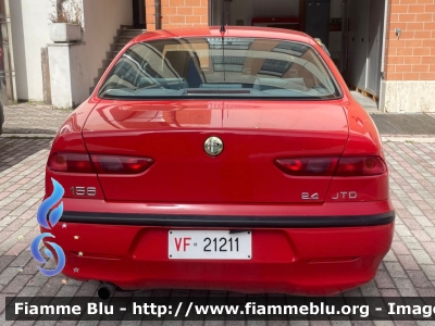 Alfa Romeo 156 I serie
Vigili del Fuoco
Comando Provinciale di Isernia
VF 21211
Parole chiave: Alfa-Romeo 156_Iserie VF21211