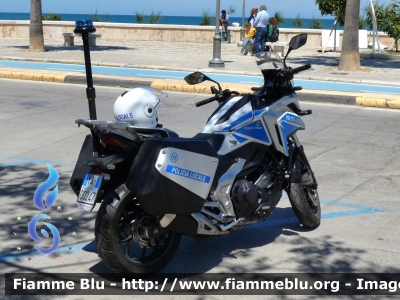 Honda NC750X II serie
Polizia Locale
Comune di Trani (BT)
Codice Automezzo: 01
POLIZIA LOCALE YA 00247
Parole chiave: Honda NC750X_IIserie POLIZIALOCALEYA00247