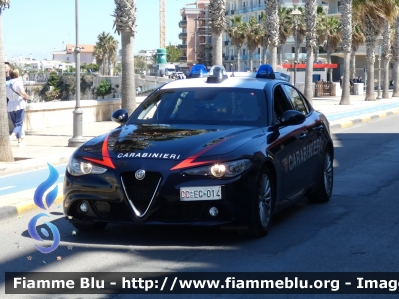 Alfa Romeo Nuova Giulia
Carabinieri
Nucleo Operativo Radiomobile
Allestimento FCA
CC EG 014
Parole chiave: Alfa-Romeo Nuova Giulia CCEG014