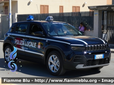 Jeep Avenger
Polizia Locale
Comune di Trani (BT)
Allestimento Futura Veicoli Speciali
Codice Automezzo: 16
POLIZIA LOCALE YA 340 AE
Parole chiave: Jeep Avenger POLIZIALOCALEYA340AE