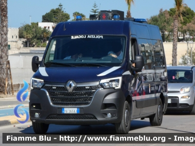 Renault Master V serie
Polizia Locale
Comune di Trani (BT)
POLIZIA LOCALE YA 265 AJ
Parole chiave: Renault Master_Vserie POLIZIALOCALEYA265AJ