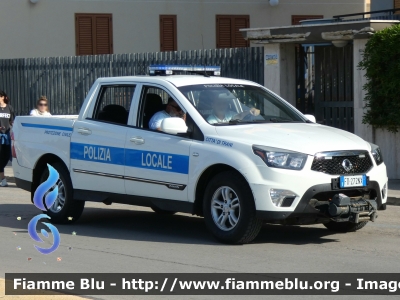 SsangYong Actyon Sports
Polizia Locale
Comune di Trani (BT)
Nucleo Protezione Civile
Parole chiave: Ssangyong Actyon_Sports