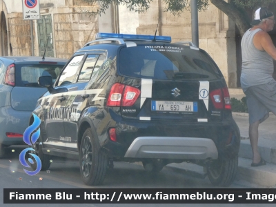 Suzuki Ignis III serie
Polizia Locale
Comune di Toritto (BA)
Codice Automezzo: 1
POLIZIA LOCALE YA 650 AH
Parole chiave: Suzuki Ignis_IIIserie POLIZIALOCALEYA650AH