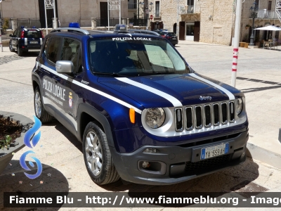 Jeep Renegade
Polizia Locale
Comune di Cassano delle Murge (BA)
Allestimento DMC Custom Tailored
POLIZIA LOCALE YA 559 AH
Parole chiave: Jeep Renegade POLIZIALOCALEYA559AH