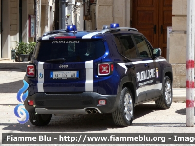 Jeep Renegade
Polizia Locale
Comune di Cassano delle Murge (BA)
Allestimento DMC Custom Tailored
POLIZIA LOCALE YA 559 AH
Parole chiave: Jeep Renegade POLIZIALOCALEYA559AH