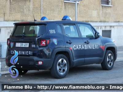 Jeep Renegade
Carabinieri
Comando Carabinieri Unità per la tutela Forestale, Ambientale e Agroalimentare
CC DR 481
Parole chiave: Jeep Renegade CCDR481