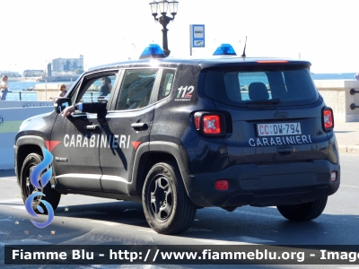 Jeep Renegade restyle
Carabinieri
Allestimento FCA
CC DW 794
Parole chiave: Jeep Renegade_restyle CCDW794