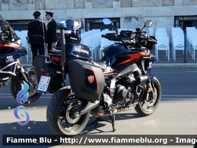 Yamaha Tracer 9
Carabinieri
Nucleo Operativo Radiomobile
Allestimento Elevox
CC A7487
Parole chiave: Yamaha Tracer_9 CCA7487