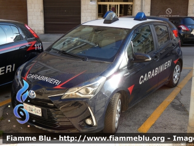 Toyota Yaris Hybrid III serie II restyle
Carabinieri
Allestimento Focaccia
CC DW 045
Parole chiave: Toyota Yaris_Hybrid_IIIserie_IIrestyle CCDW045