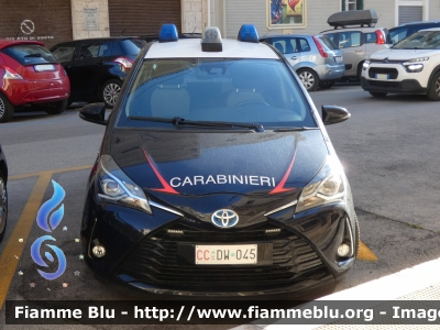 Toyota Yaris Hybrid III serie II restyle
Carabinieri
Allestimento Focaccia
CC DW 045
Parole chiave: Toyota Yaris_Hybrid_IIIserie_IIrestyle CCDW045