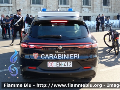 Alfa Romeo Tonale
Carabinieri
Nucleo Operativo Radiomobile
Allestimento FCA
CC EN 412
Parole chiave: Alfa-Romeo Tonale CCEN412