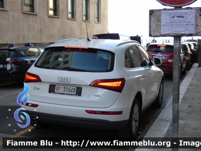 Audi Q5
Vigili del Fuoco
Comando Provinciale di Bari
Veicolo Acquisito da Confisca
VF 31648
Parole chiave: Audi Q5 VF31648