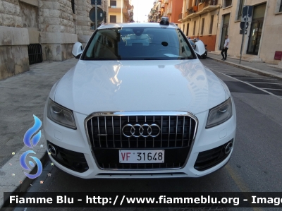 Audi Q5
Vigili del Fuoco
Comando Provinciale di Bari
Veicolo Acquisito da Confisca
VF 31648
Parole chiave: Audi Q5 VF31648