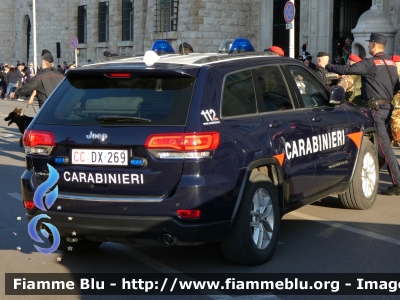 Jeep Grand Cherokee IV serie restyle
Carabinieri
Aliquote di Primo Intervento
Allestimento Repetti
CC DX 269
Parole chiave: Jeep Grand Cherokee_IVserie_restyle CCDX269