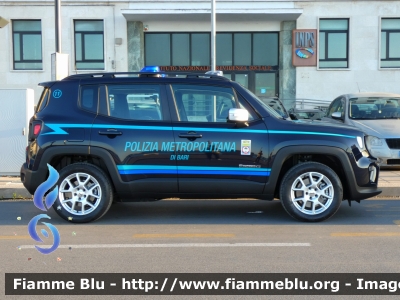 Jeep Renegade restyle 4xe
Polizia Metropolitana di Bari (BA)
(ex Polizia Provinciale)
Codice Automezzo: 11
POLIZIA LOCALE YA 170 AT
Parole chiave: Jeep Renegade_restyle_4xe POLIZIALOCALEYA170AT