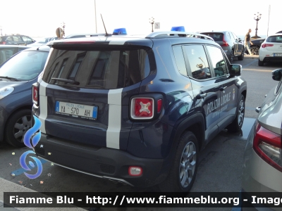 Jeep Renegade
Polizia Locale
Comune di Modugno (BA)
Allestimento DMC Custom Tailored
POLIZIA LOCALE YA 570 AH
Parole chiave: Jeep Renegade POLIZIALOCALEYA570AH