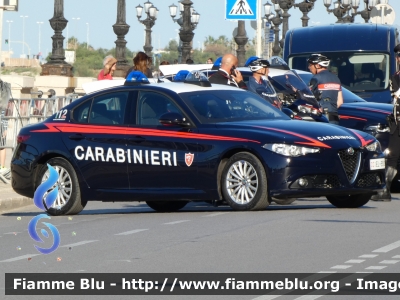 Alfa Romeo Nuova Giulia
Carabinieri
Nucleo Operativo Radiomobile
Allestimento FCA
CC EL 380
Parole chiave: Alfa-Romeo Nuova Giulia CCEL380