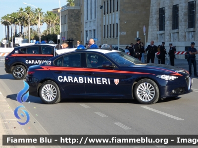 Alfa Romeo Nuova Giulia
Carabinieri
Nucleo Operativo Radiomobile
Allestimento FCA
CC EL 380
Parole chiave: Alfa-Romeo Nuova Giulia CCEL380