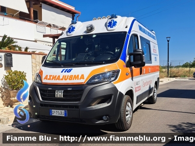 Fiat Ducato X290 restyle
Sanitaservice ASL BT
Servizio Emergenza Territoriale 118
Allestimento Orion
Parole chiave: Fiat Ducato_X290_restyle Ambulanza