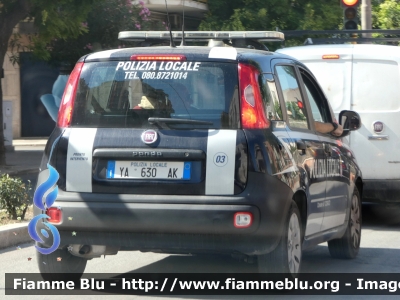 Fiat Nuova Panda II serie
Polizia Locale
Comune di Corato (BA)
Codice Automezzo: 03
POLIZIA LOCALE YA 630 AK
Parole chiave: Fiat Nuova Panda_IIserie POLIZIALOCALEYA630AK