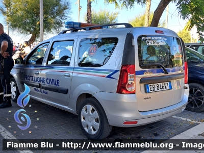 Dacia Logan
Associazione Volontari Protezione Civile
Mola di Bari (BA)
Codice Automezzo: 2
Parole chiave: Dacia Logan